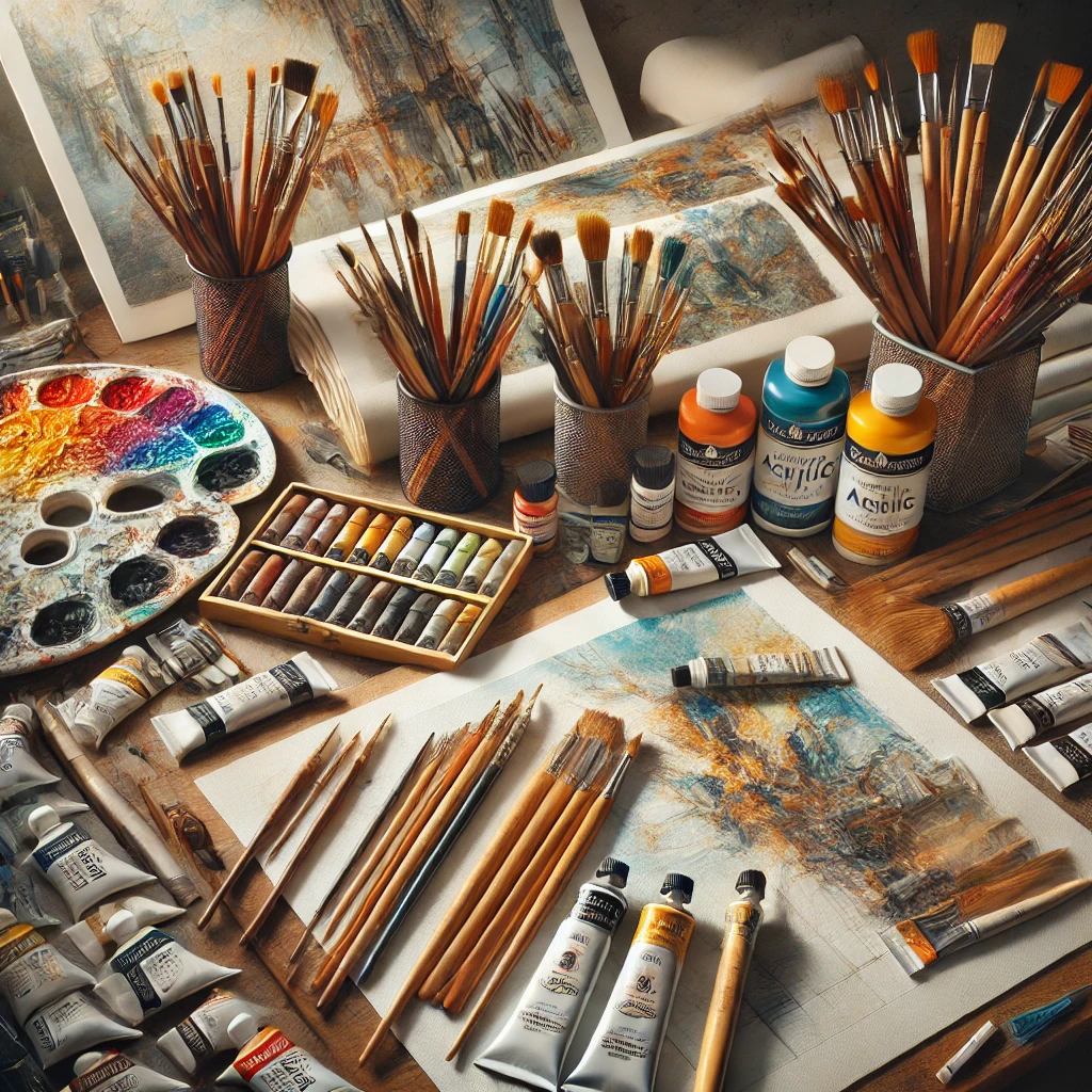 Materiali per disegno e pittura: guida essenziale