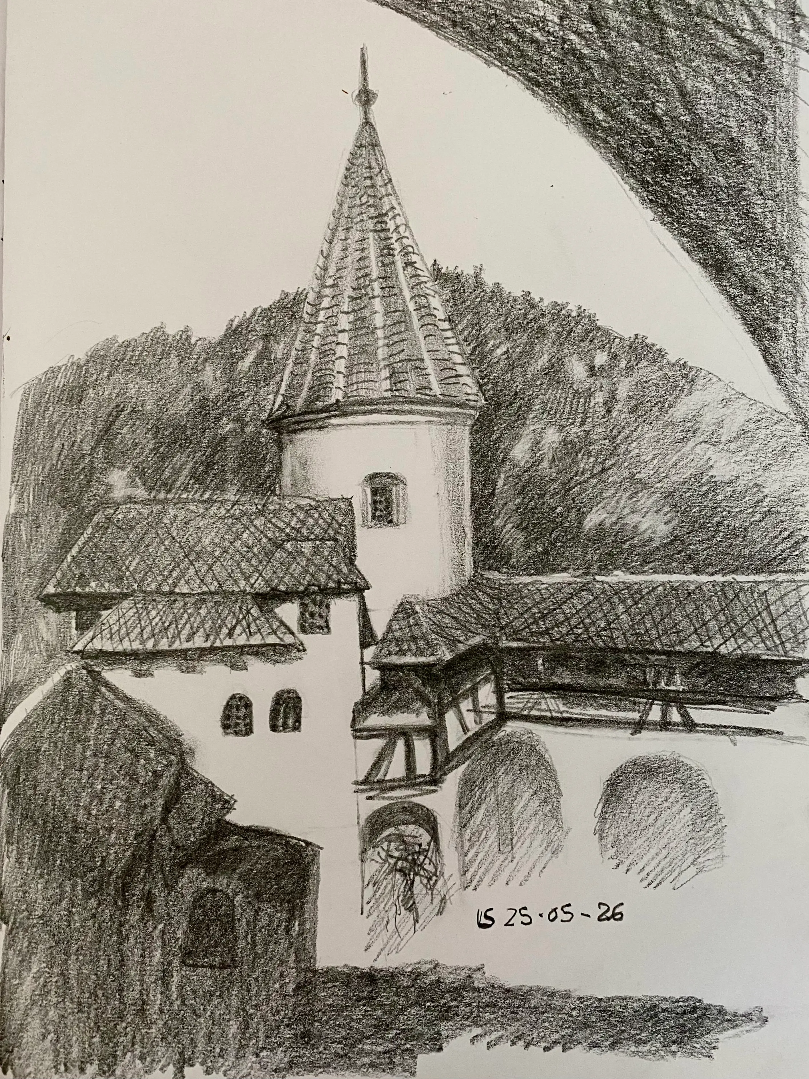 Castello di Bran — scorcio