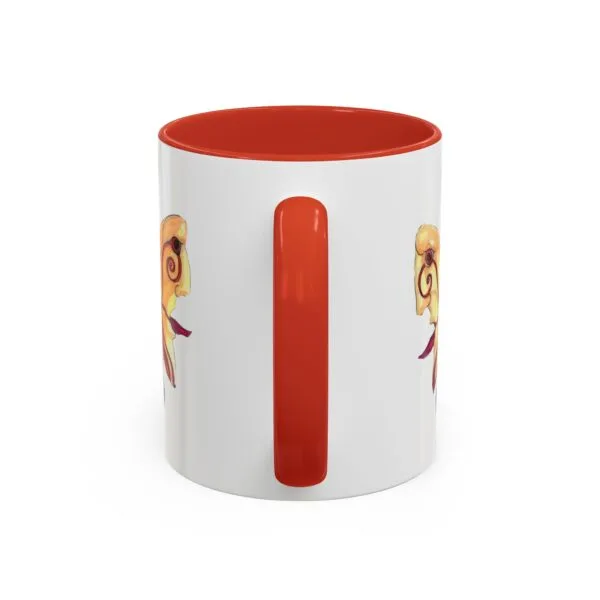 Farfalla - Tazza in Ceramica con Accenti di Colore - immagine 4