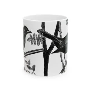 Black Bird - Tazza in Ceramica, 0.33 l e  0.44 l